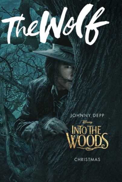 Into the Woods The Wolf Poster