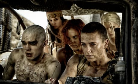 Mad Max Fury Road Charlize Theron Nicholas Hoult Photo