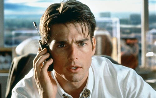 Tom Cruise in Jerry Maguire