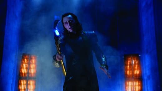 Tom Hiddleston is Loki