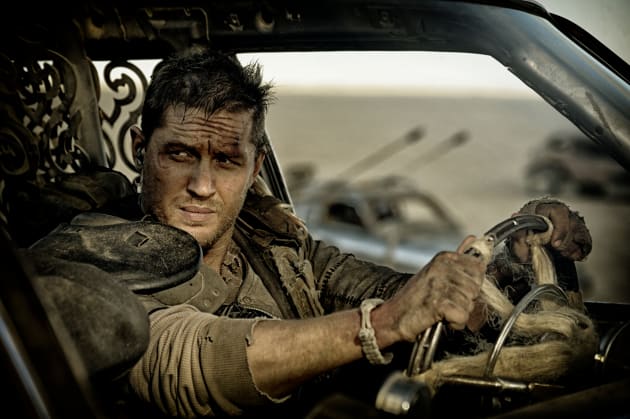 Tom hardy is mad max in mad max fury road