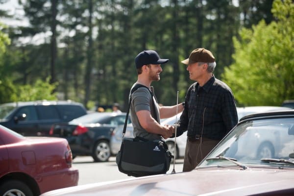 Justin Timberlake and Clint Eastwood in Trouble with the Curve