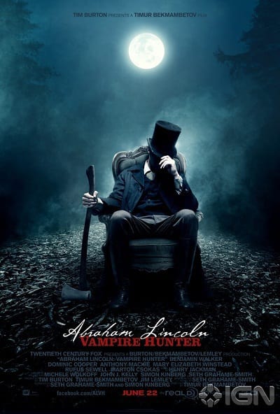 Abraham Lincoln: Vampire Hunter Poster Two