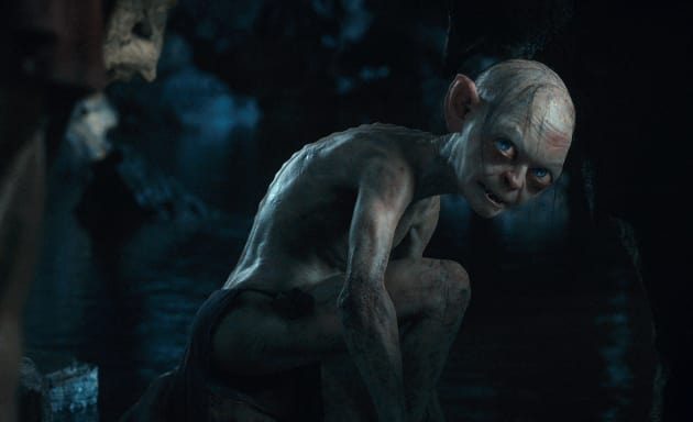 Andy Serkis as Gollum in The Hobbit