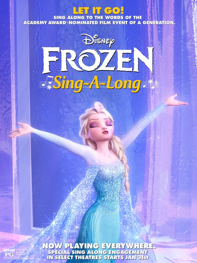 Frozen Let It Go Sing-Along: Watch Now! - Movie Fanatic