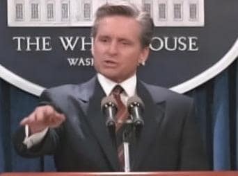 President Andrew Shepherd Picture