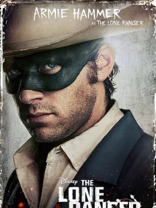 The Lone Ranger Armie Hammer Poster