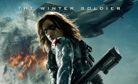 Captain America The Winter Soldier Sebastian Stan Poster