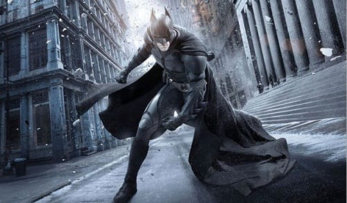 Christian Bale is Batman in Dark Knight Rises