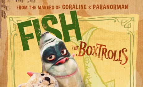 The Boxtrolls Fish Character Poster