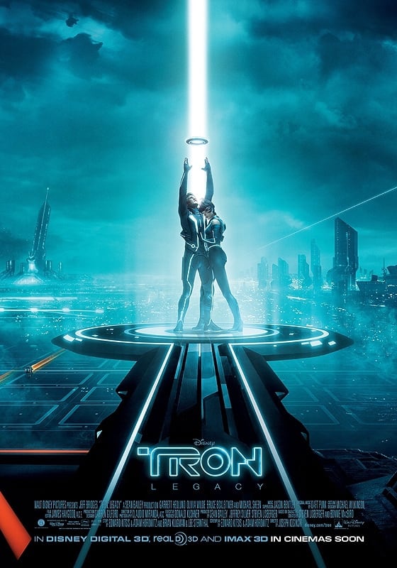 Tron Legacy Tryptich Poster 2