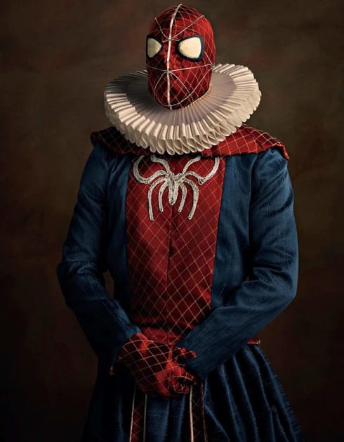 Spider-Man Strikes a Pose