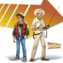 BTTF VIdeo Game Marty and Doc