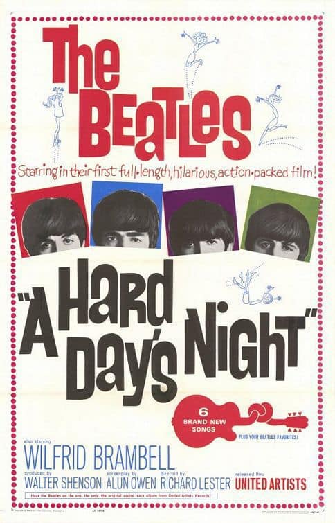A Hard Day's Night Poster