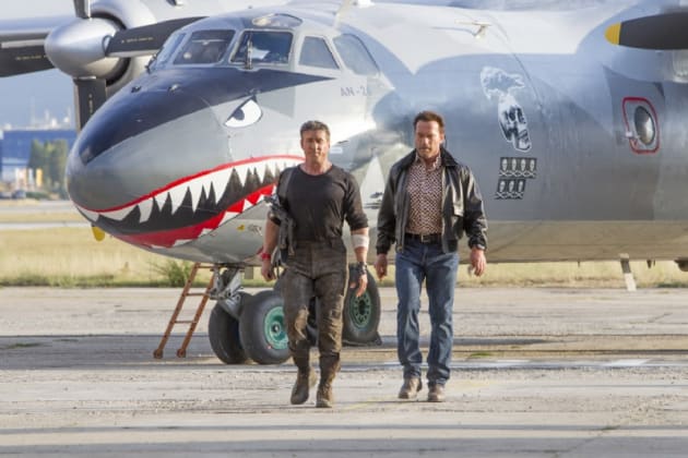 Arnold and Sly Take a Walk
