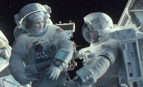 George Clooney Sandra Bullock Gravity