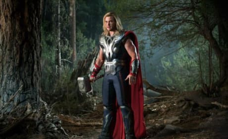 The Avengers: Chris Hemsworth is Thor