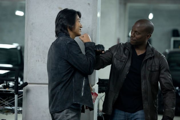 Sung Kang Tyrese Gibson Fast and Furious 6