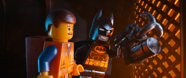 The lego movie batman emmet