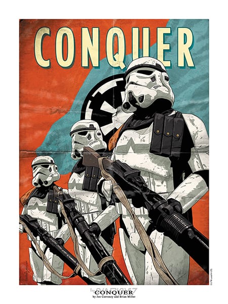 Star Wars Poster: Conquer!