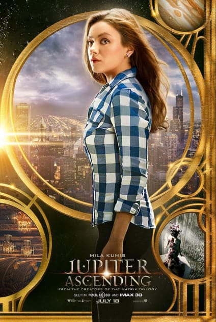 Jupiter Ascending Mila Kunis Poster