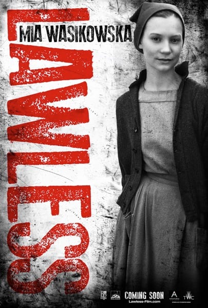 Lawless Character Poster: Mia Wasikowska