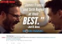 Sony Quotes Movie Fanatic on The Interview Twitter Page