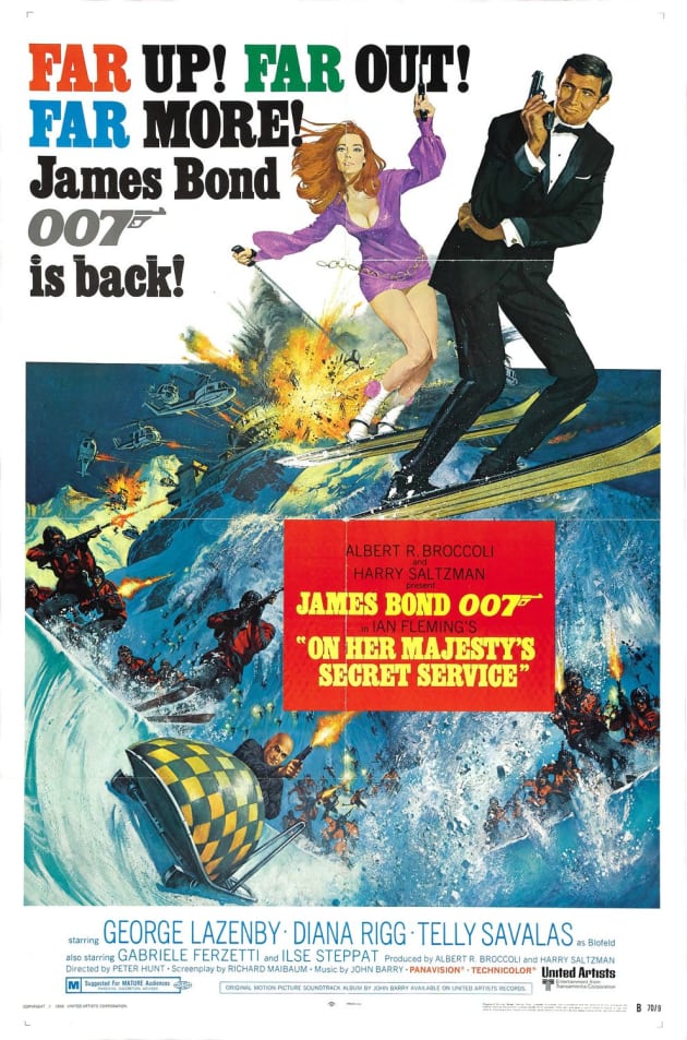 On Her Majesty's Secret Service Poster