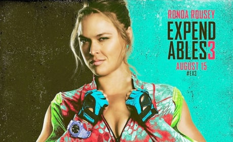 The Expendables 3 Ronda Rousey Comic Con Poster