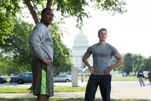 Chris evans anthony mackie captain america the winter soldier