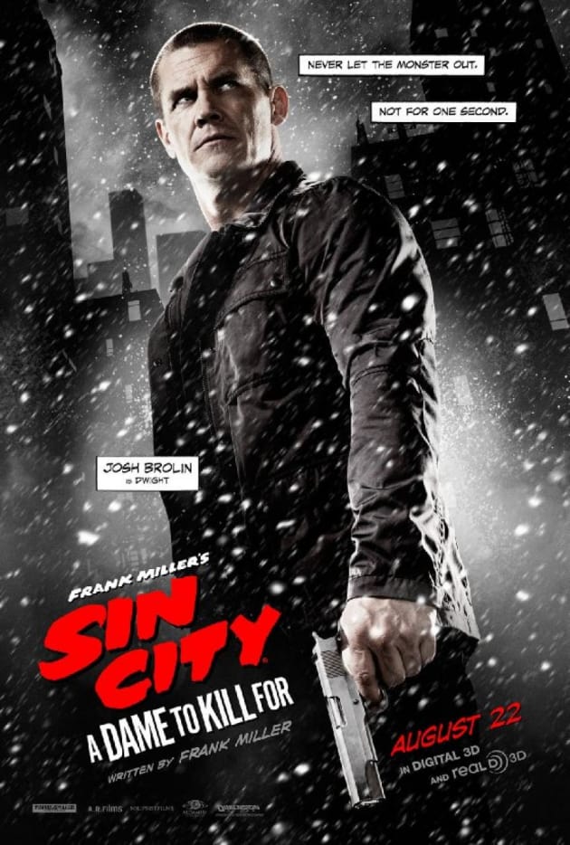Sin City A Dame to Kill For Josh Brolin Character Poster