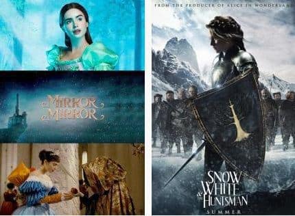 Mirror Mirror and Huntsman Posters
