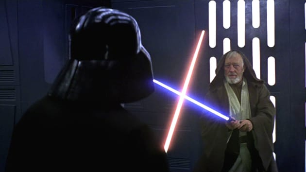 Star Wars Darth Vader Fights Obi-Wan