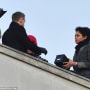 Naomie Harris filming Skyfall