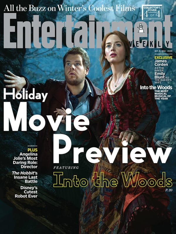Emily Blunt Into the Woods EW Cover