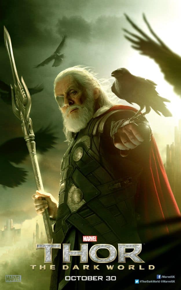 Thor The Dark World Odin Character Poster