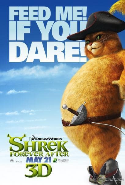 Shrek Forever After Feed Me If You Dare Poster