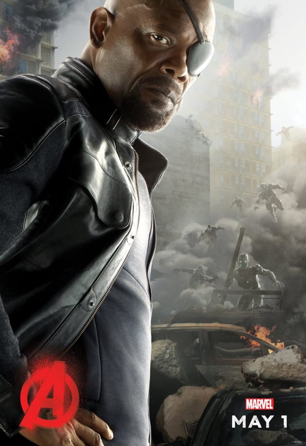 Avengers Age of Ultron Nick Fury Poster