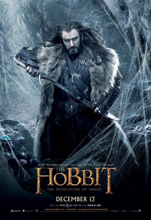The Hobbit: The Desolation of Smaug Oakenshield Poster