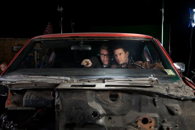 Christopher McQuarrie and Tom Cruise Jack Reacher