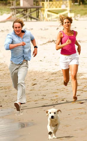 John, Jennifer and Marley