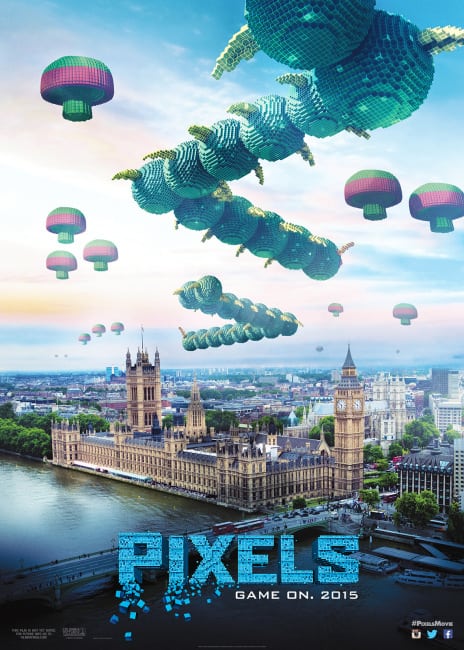 Pixels Centipede Poster - Movie Fanatic