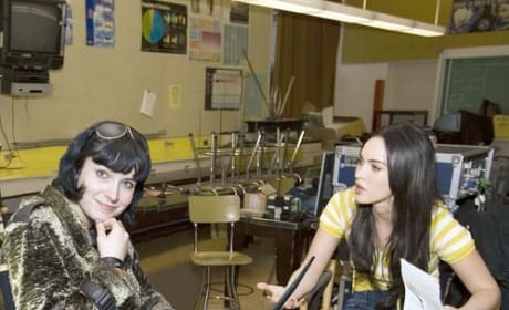 Diablo Cody and Megan Fox