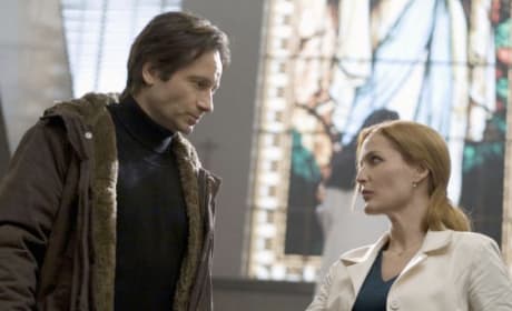 Fox Mulder and Dana Scully
