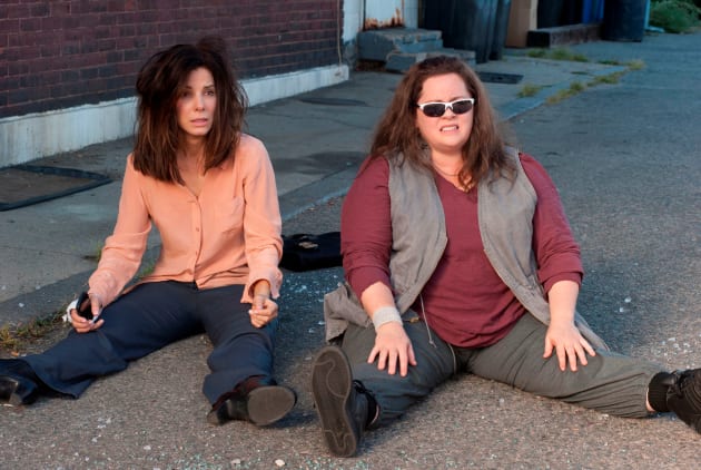 The Heat Stars Melissa McCarthy Sandra Bullock