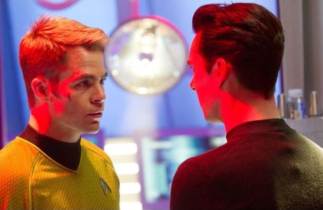 Star Trek Into Darkness Chris Pine Benedict Cumberbatch