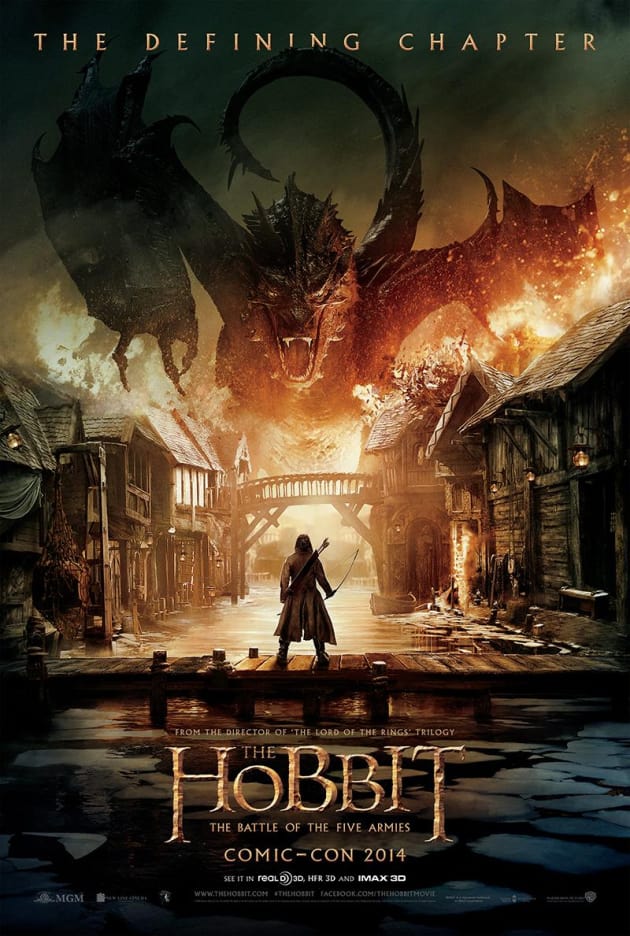 The Hobbit The Battle of the Five Armies Comic-Con Poster
