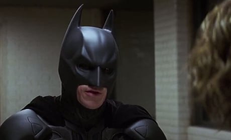 Christian Bale is Batman in The Dark Knight
