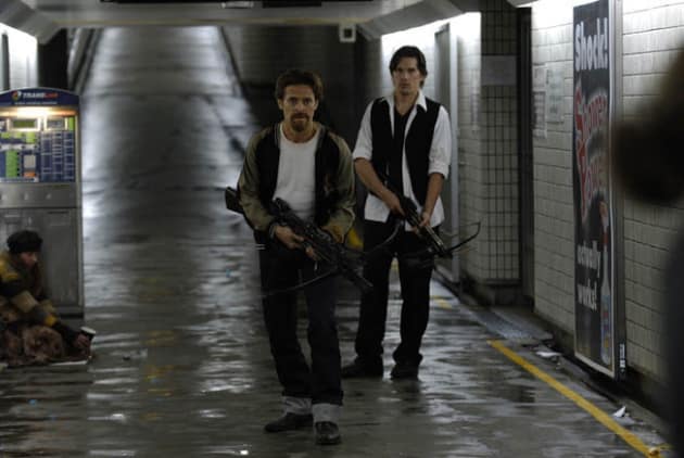 Edward and Elvis Sneak Up