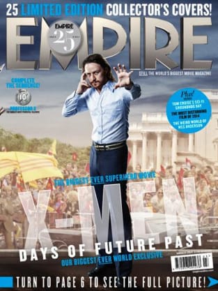 X-Men Days of Future Past Professor X Empire Cover